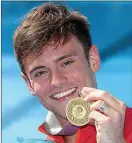  ??  ?? Gold standard: Tom Daley