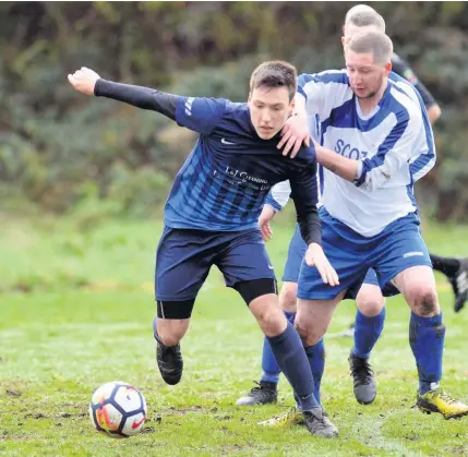  ??  ?? Adam Copestake was on target in Fulford United’s victory in the Potteries and District Sunday League.