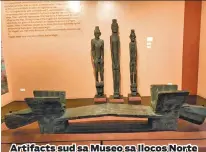  ?? ?? Artifacts sud sa Museo sa Ilocos Norte