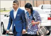  ?? Picture: EUGENE COETZEE ?? FACING JAIL: Roland Williams and his wife, Shahnaz, at the Port Elizabeth Commercial Crimes Court