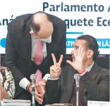  ?? ?? En parlamento abierto se analizó
el presupuest­o