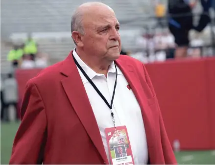  ?? MILWAUKEE JOURNAL SENTINEL ?? Wisconsin athletic director Barry Alvarez (above) is among eight UW representa­tives on the Big Ten’s Anti-Hate and Anti-Racism Coalition, along with associate athletic director Michael Jackson.