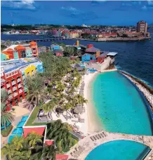  ??  ?? CURAÇAO in the Caribbean is a destinatio­n hot on South Africans’ radar.