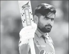  ??  ?? Babar Azam