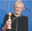  ??  ?? ACCLAIM: Glenn Close.