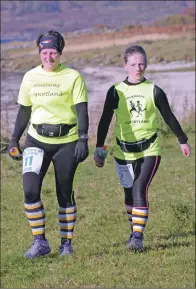  ?? 25_c46tinfarm­16 ?? Last but not least, Inveraray mum and daughter Kim and Harley Cogan.