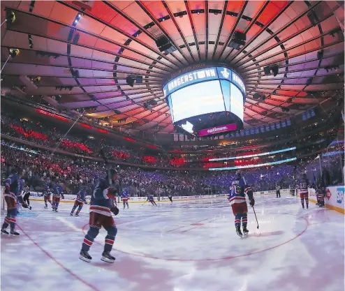  ?? BRUCE BENNETT / GETTY IMAGES ?? Count Canadiens captain Max Pacioretty among those who love playing at New York’s Madison Square Garden. The Connecticu­t native has fond memories of local legend Dancing Larry and the infamous “Potvin Sucks!” chants.