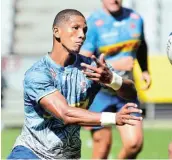  ?? Picture: GALLO IMAGES / GRANT PITCHER ?? TACTICS: Manie Libbok says the Springboks have put a plan in place to counter an attacking Italian side in Genoa on Saturday.