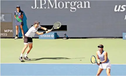  ??  ?? Peleado. Marcelo Arévalo disputó por primera ocasión una final de Gran Slam, esta vez, de dobles mixto en Estados Unidos.