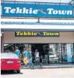  ??  ?? EXPANDING FOOTPRINT: Tekkie Town has received $65-million to conquer the continent