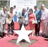  ?? F.E. ?? Wilfrido Vargas fue el último artista en ingresar al Bulevar de las Estrellas en el 2019.