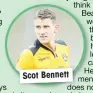  ??  ?? Scot Bennett