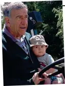  ??  ?? Adored: Robert with his youngest grandchild