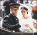  ??  ?? Britain’s Prince Harry and Meghan Markle