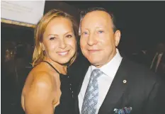  ??  ?? Courage to Come Back gala chair Lorne Segal sang the praises of Coast Mental Health, this year’s five recipients and his wife Melita.