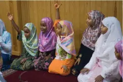  ??  ?? Children in festive mood at Eid-el-Fitr