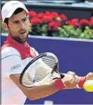 ?? FOTO: MANEL MONTILLA ?? Novak Djokovic, a EE.UU.