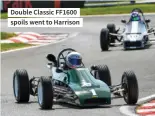  ?? ?? Double Classic FF1600 spoils went to Harrison