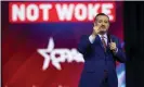  ?? Shuttersto­ck Chris duMond/Rex/ ?? Ted Cruz at the conference in Orlando. Photograph: