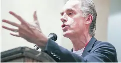  ?? VERONICA HENRI / POSTMEDIA NETWORK ?? University professor Dr. Jordan B. Peterson has waged a public battle against the use of non-gendered pronouns.