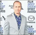  ?? Amy sussman/getty Images north america/tns ?? Bob Odenkirk attends the 2020 Film Independen­t Spirit Awards on February 8, 2020, in Santa Monica, California.