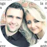  ??  ?? Racer William Dunlop with partner Janine