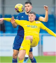  ?? ?? Jack Sanders believes Cove have not enjoyed the rub of the green this season.