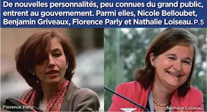  ??  ?? Florence Parly. Nathalie Loiseau.