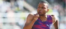  ?? JONATHAN NACKSTRAND AGENCE FRANCE-PRESSE ?? Le coureur canadien Andre De Grasse