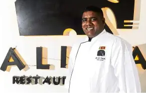  ?? — Photos: AZMAN ghani/the Star ?? Sri Lankan native Siva is the man behind all of aliyaa’s delicious new creations.