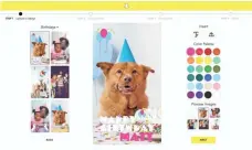 ?? SNAPCHAT ?? Snapchat will offer customizab­le templates to design geofilters.