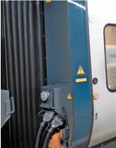  ?? RICHARD CLINNICK. ?? Early on April 25, Caledonian Sleeper Mk 5 Sleeping Car (SLC) 15302 stands at Lancaster during a test run from Polmadie. The coaches, built by CAF, were due to enter traffic on October 28, but have been delayed until next spring.