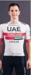  ??  ?? UAE Team Emirates has announced a fresh looking line-up which includes Ivo Oliveira (right), Jasper Philipsen (centre) and Tadej Pogacar for the Santos Tour Down Under.