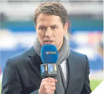  ??  ?? ■
BT Sport pundit, Michael Owen.