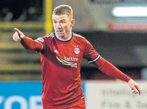  ?? ?? FUTURE SHOCK: Jonny Hayes joked that seeing Stephen Glass’s woes with injuries may make him rethink coaching.