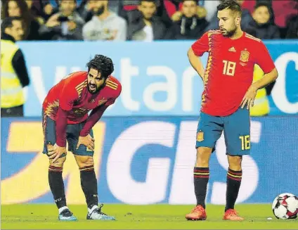  ?? FOTO: SIRVENT ?? Isco se marchó lesionado de La Rosaleda y no viajó con el resto de la selección a San Petersburg­o para jugar ante Rusia