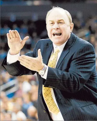  ?? Luis Sinco Los Angeles Times ?? BEN HOWLAND took UCLA to the 2006, ’07 and ’08 Final Fours, but recent mediocre seasons, player departures and disciplina­ry issues have fueled critics who say he isn’t a good fit for the storied program.