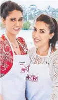  ?? Picture: INSTAGRAM ?? ON SCREEN: My Kitchen Rules contestant­s Sonya and Hadil.