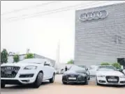  ?? MINT/FILE ?? An Audi showroom in Delhi