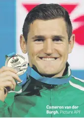  ?? Picture APF ?? Cameron van der Burgh.