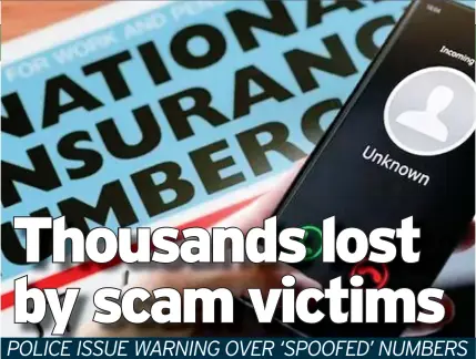  ?? GETTY ?? Victims in Nottingham­shire have fallen foul of a new nationwide scam