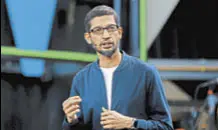  ?? REUTERS/FILE ?? Google News, the revamped app, was announced by CEO Sundar Pichai at the Google I/O developer conference