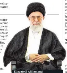  ??  ?? El ayatolá Ali Jamenei