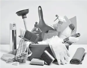  ?? Dreamstime/TNS ?? Exposure to some cleaning chemicals can decrease lung function. Experts say those who repeatedly and frequently use those chemicals should take steps to limit their exposure.