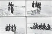  ??  ?? IMAGES OF Black beachgoers from Steve Turner’s recently donated collection will be housed in the special archives of UC San Diego, his alma mater.