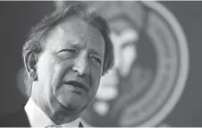  ?? TONY CALDWELL/FILE ?? Ottawa Senators owner Eugene Melnyk is set to assume CEO duties for his own team, according to a well-placed source.
