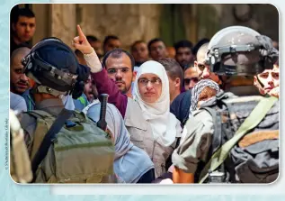  ??  ?? Manifestat­ion palestinie­nne, à Jérusalem, en janvier 2015.