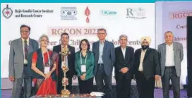  ?? PHOTO: HTCS ?? (L-R) Dr Sudhir Rawal, Dr Gauri Kapoor, Dr Sandeep Jain, Dr Amita Trehan, Dr Vaskar Saha, Rakesh Chopra, Dr Jaskaran Sethi and DS Negi