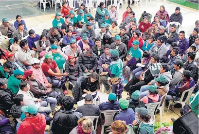  ?? ?? La Unión de Trabajador­es de la Tierra propone la soberanía alimentari­a.