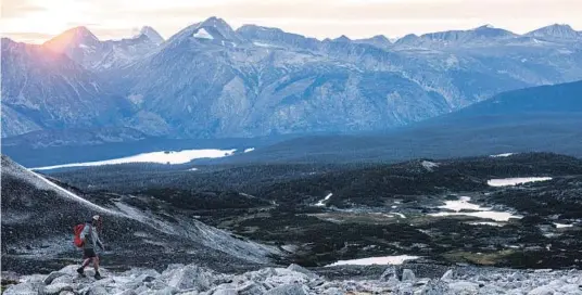  ?? Nimpo Lake / Photo by Kari Medig ?? Kootenay National Park or take a backpackin­g trip like the four-night/five-day Purcell Mountain Traverse.